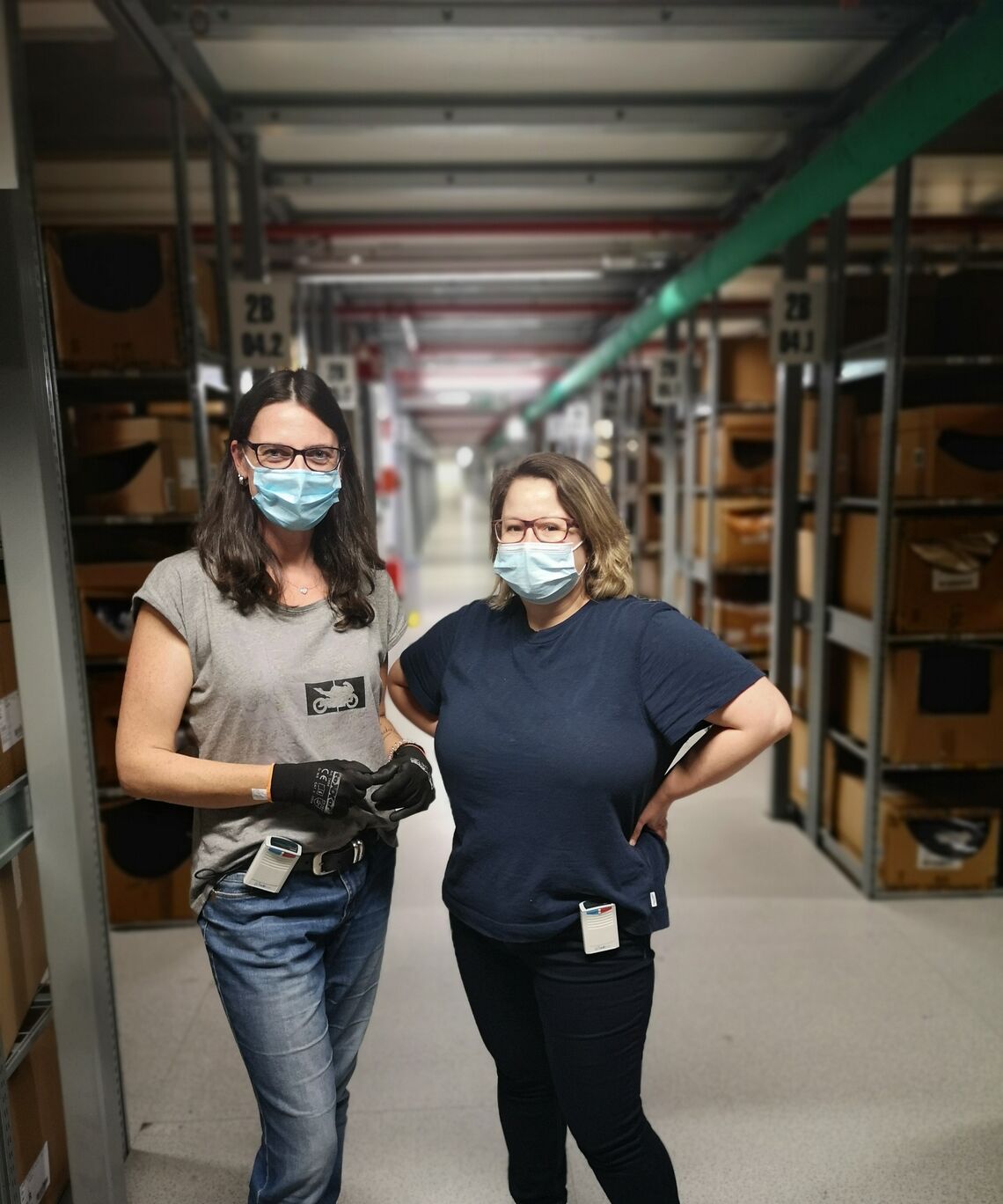 Implementation of deaf alert at Hanover logistics center Arvato