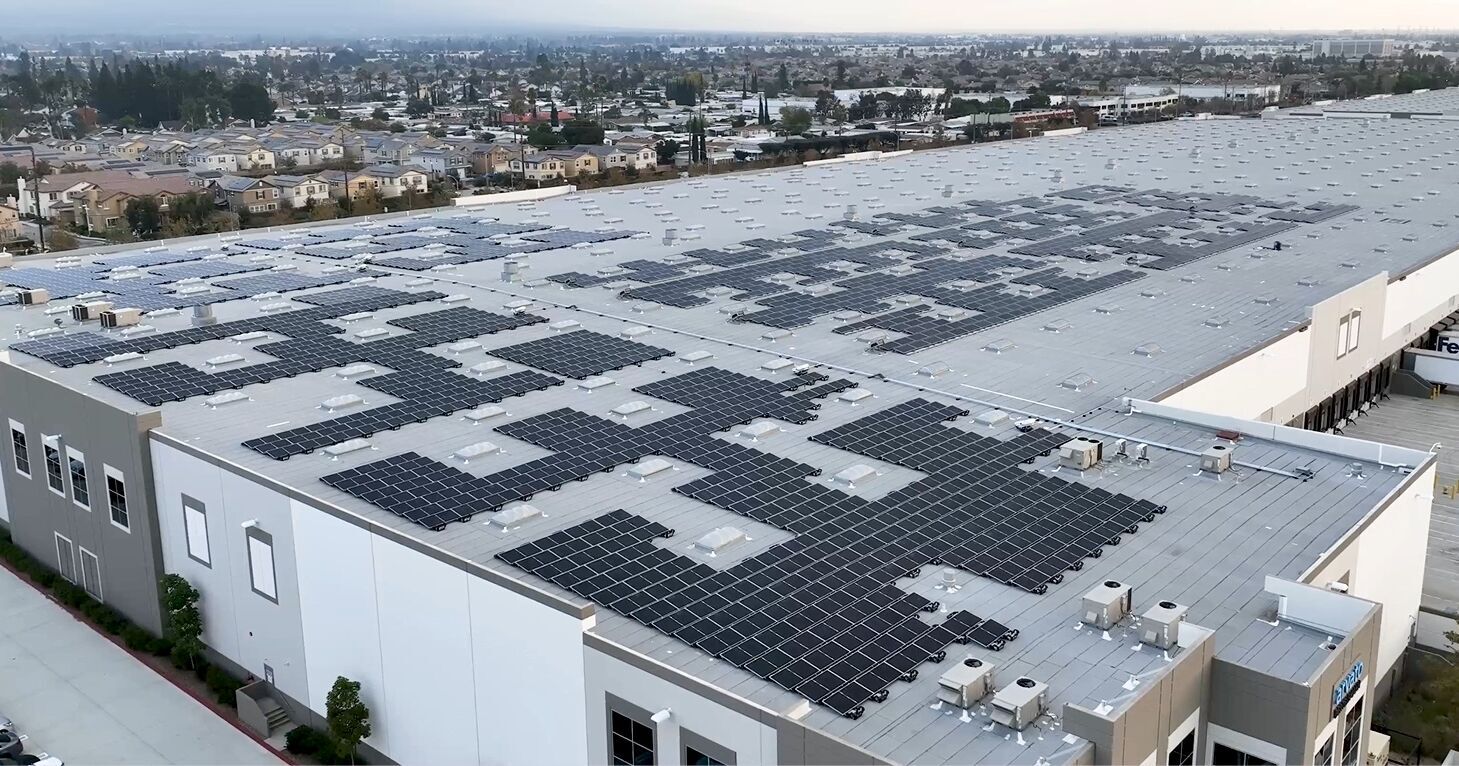 Commissioning of the first solar power plant in the USA Arvato