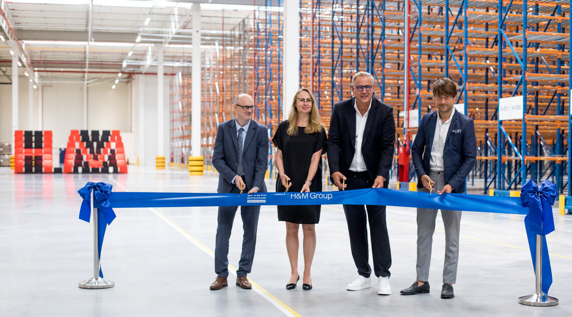 Opening of expanded distribution center in Poland with H&M Group